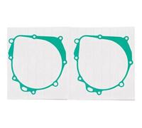 SHYYBD Joint De Culasse Pour Moteur De Moto Pour Kawasaki KLX400 KLX400R KLX400SR 2003-2004 11061-S085 - Joint De Couvercle De Stator Joint Carter(2 pièces)