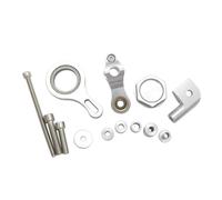 SHYYBD LinéAire Inversé Commande Kit De Support De Stabilisateur D'amortisseur De Direction De Moto pour Y&amaha YZF R6 YZFR6 2006-2016 2007 2008 2009 2010 Amortisseur De Direction(Argent)