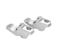 SHYYBD Rehausseurs De Guidon pour Moto pour Voge DSX 900 DS900X 2024 - Kit Rehausse avec Adaptateurs Fixation Déportés Adaptateurs Guidon(Argent 1)