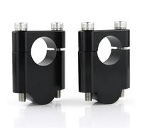 SHYYBD rehausseurs Guidon Rehausseur De Guidon De Moto pour H&Onda VTR 1000F CBF 1000 CBF 500 CBF 600 CBX 650 CBX 750 FMX 650 NT 650 V NX 650 SLR 650 Pinces Montage(Noir 40 mm)