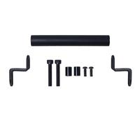 SHYYBD Support De Téléphone pour Moto 12/22 Mm pour Kawasaki pour Ninja 400/400/250 EX400, Accessoire Plaque Navigation GPS Support Barre Avant GPS(22 mm)