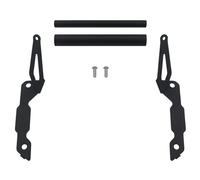 SHYYBD Support De Téléphone pour Moto, Navigation GPS, pour XL750 Transalp75, Extension Guidon, Accessoires Support Barre Avant GPS(Noir2,12+22mm)