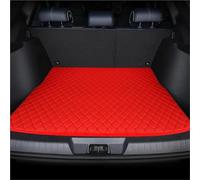 SHYYBD Tapis De Coffre pour Volvo XC90 XC60 V70 XC40 V40 S60 S80 C30 S90 C70, Tapis De Sol Imperméable en Cuir pour Coffre Cuir Tapis Coffre(1Pcs-Red)