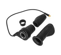 SHYYOULQE Accélérateurs de pouce absorbant les chocs pour vélo électrique demi-poignée courte pour la manipulation de véhicule poignée en caoutchouc