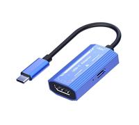 SHYYOULQE Adaptateur de conversion USB C/HD2.0 compatible avec plusieurs appareils - Solution de charge pour lunettes de réalité virtuelle en alliage d'aluminium