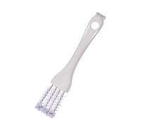SHYYOULQE Brosse extra-longue à manche étroit en nylon ABS double face - Nettoie les coins étroits des enclos d'animaux - Pour les appareils de cuisine - Brosse d'entretien hygiénique pour cage à