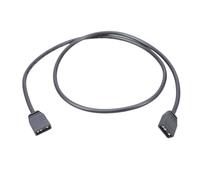 SHYYOULQE Câble d ' extension de carte mère ARGB 3 broches 30 / 60CM, pour synchroniser le ventilateur de couleur et les lumières, Extension de bandes LED