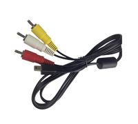 SHYYOULQE Câble vidéo Durabilit USB vidéo 3RCA pour appareils Photo numériques pour transférer du Contenu l ' écran Câble de Lecture de caméra de Divertissement immersif