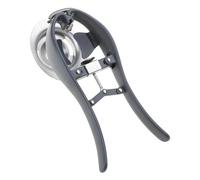 SHYYOULQE Cracker à œufs avec ouvre-boîte en acier inoxydable - Outil de fissuration automatique - Coupe-coquille d'œuf - Séparateur de jaune d'oeuf blanc