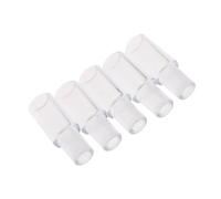 SHYYOULQE Embout d ' éthylotest à Utiliser Une Fois, Taille générale, Tubes de d ' éthanol en Plastique Transparent pour Tests individuels et Professionnels, Embout Extensible pour éthylotest