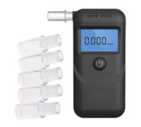 SHYYOULQE Embout d ' éthylotest à Utiliser Une Fois, Taille générale, Tubes de d ' éthanol en Plastique Transparent pour Tests individuels et Professionnels, Embout Extensible pour éthylotest