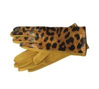 SHYYOULQE Gants courts élégants pour femmes, mitaines à léopard, gants décontractés pour différentes tailles de mains, activités de plein air, paquet de 2