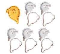 SHYYOULQE Haunting Bakewares Cookie Specter Cookie pour Halloween Festival Facile à utiliser Moules à biscuits Eerie Specters Moules à biscuits