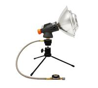 SHYYOULQE Instants Chauffage alimenté par la chaleur pour terrains de camping, pêche sur glace, voyage, résistant aux intempéries, en acier inoxydable et cuivre, chauffage rapide d'extérieur