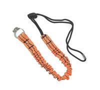 SHYYOULQE Longe à Outils Portable Laisses de Corde de sécurité antichute Portables Cordon élastique rétractable avec Colliers de Serrage Fixes Longe avec Colliers de Serrage
