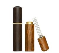 SHYYOULQE Lot de 2 agitateurs à expresso avec poignée en bois pour machine à café