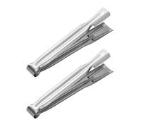 SHYYOULQE Lot de 2 outils de retrait de queue d'écrevisses en acier ergonomique pour la préparation des fruits de mer