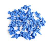 SHYYOULQE Lot de 25 buses de pulvérisation à 90 ° pour machine de clonage hydroponique, buse de brumisation hydroponique, pulvérisateur d'arrosage de jardin, bouchon fileté, régulateur d'arrosage