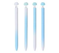 SHYYOULQE Lot de 4 stylos gel à action torsadée à séchage rapide 0,5 mm Prise en main confortable et lisse pour écrire un journal intime