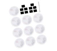 SHYYOULQE Lot de 5/10 charbons actifs purification complète de l'eau avec pompes à mousses Accessoires de nettoyage Pompes à mousse