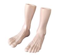 SHYYOULQE Modèle de présentation de pied de qualité artistique avec précision anatomique Accessoires de séance photo pour bas de chaussures de démonstration 43 tailles Modèle de pied féminin pour