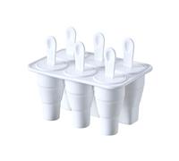 SHYYOULQE Moules à glace pliables à 6 trous - Cubes glacés - Moule de qualité alimentaire - Gadgets faits à la main en silicone