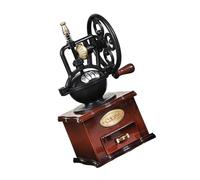 SHYYOULQE Moulin à café à manivelle - Boîte à musique - Mécanisme de remontage - Décoration de table pour anniversaire, mariage, décoration d'intérieur