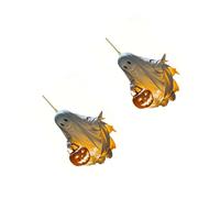 SHYYOULQE Pendentif en acrylique double face pour sapin de Noël, décoration de pare-brise de voiture et décoration de vacances saisonnière, sans danger pour les enfants