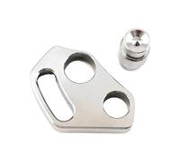 SHYYOULQE Pièce de rechange pour corde suspendue avec vis - Outil pliable - Accessoires pour pendentif en alliage 21/31