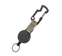 SHYYOULQE Porte-badges rétractable avec cordon rétractable en acier de 60 cm, boucles de câble métallique