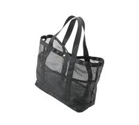 SHYYOULQE Sac de natation de grande capacité avec clip de rupture, plusieurs poches, organisation, filet en PVC pliable, organiseur de sport