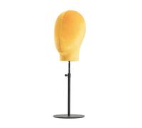 SHYYOULQE Support de tête de mannequin pour exposer des perruques et des chapeaux Hauteur réglable Support pour postiche à épingler, taille unique, Comme décrit