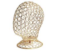SHYYOULQE Tête de mannequin en fer pour perruques, chapeau, présentation de perruques, accessoires de présentation de bijoux, taille unique, Comme décrit