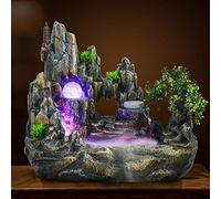 SHZICMY Éclairage de jardin en cascade - Plante verte - Décoration pour l'intérieur et le bureau
