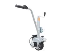 SHZICMY Roue jockey pour remorque 12 V Aide à la manœuvre électrique, max. Charge remorquable : 2270 kg - Réglable en hauteur - Vérin électrique pour caravane, remorque, van à chevaux, remorque auto