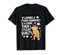 Si Aimer Un Ouistiti pygmée est Un Crime, Citation drôle, Animal T-Shirt