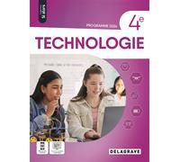 Si alors Technologie 4e (2025) - Manuel élève - Grégory Anguenot - Delagrave - broché - Scolaire / Universitaire