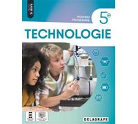 Si alors Technologie 5e (2024) - Manuel élève - Grégory Anguenot - Delagrave - broché - Scolaire / Universitaire