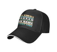 Si au début Vous ne réussissez Pas, essayez de Faire ce Que Les Hommes Casquettes Hommes Casquettes de Sport Casquette de Baseball Hommes Homme, Cadeau de Noël