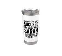 Si au début vous ne réussissez pas, essayez de faire ce que Sarah vous a dit Gobelet isotherme en acier inoxydable double paroi