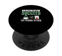 Si au début Vous ne réussissez Pas, essayez Hybrid Attack Cyber Geek PopSockets PopGrip Adhésif