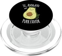 Si, Avogato Purr Favor | Si, Avocado Por Favor PopSockets PopGrip pour MagSafe