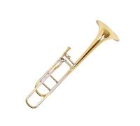 Si Bémol Ténor Adapté Aux Débutants Pour Pratiquer Des Instruments Professionnels Trombone Instrument De Cuivre(6)