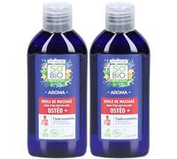 SI BIO ETIC Huile de Massage Ostéo+ De 2x100 ml