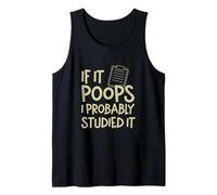 Si ça Fait Caca, Je l'ai Probablement étudié Une zoologie drôle et Un zoologiste Débardeur