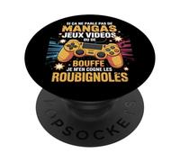 Si Ça Ne Parle Pas De Mangas Jeux Vidéos Ou Bouffe PopSockets PopGrip Adhésif