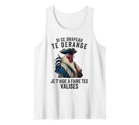 Si Ce Drapeau Patriote Français fierté La France Patriotisme Débardeur