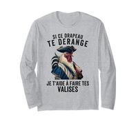 Si Ce Drapeau Patriote Français fierté La France Patriotisme Manche Longue