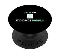 Si ce n'est Pas documenté, Cela ne s'est Pas Produit infirmière Clinique PopSockets PopGrip Adhésif