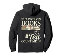Si Cela implique des Livres et du thé, comptez-Moi dans Cozy Introvert Sweat à Capuche